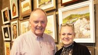 Bob Murphy launches latest art exhibition in Waterford