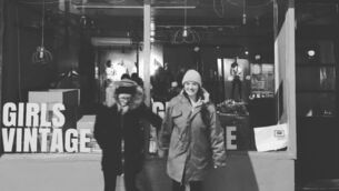 <p>Vintage Factory owners April and Clair. Photo: Facebook</p>