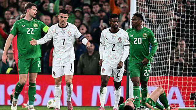 Piers Morgan accuses Dara O'Shea of diving for Cristiano Ronaldo red card