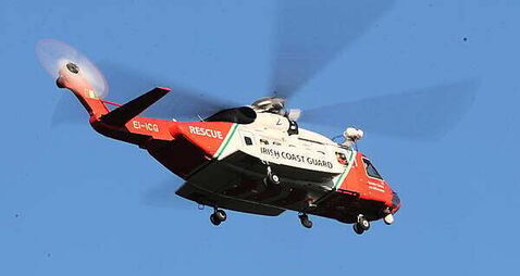 Coast Guard continue search off Donegal coast with person missing from UK Naval vessel