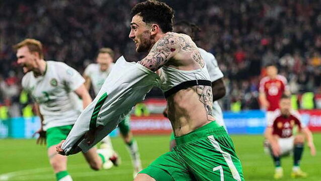 As it happened: Parrott hat-trick sends Ireland into World Cup playoffs