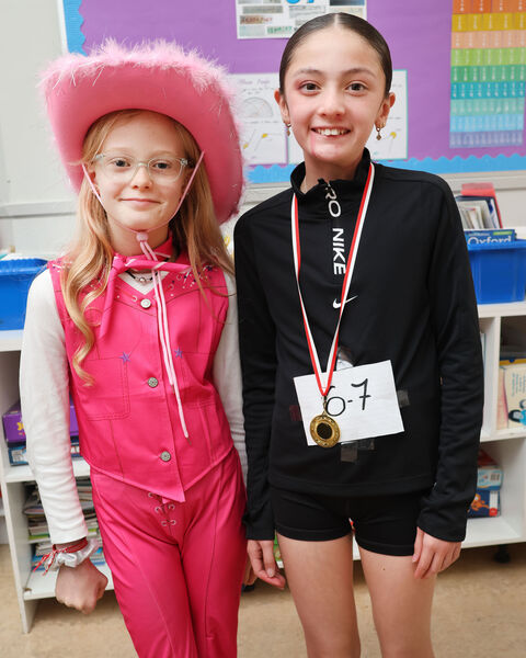 Nicole and Alannah, dressed up for St. Ursula's mid-term Halloween Party. Nicole and Alannah, dressed up for St. Ursula's mid-term Halloween Party.