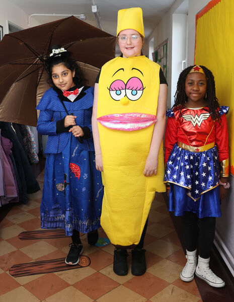 Zara, Shauna and Matipa, dressed up for St. Ursula's mid-term Halloween Party. Zara, Shauna and Matipa, dressed up for St. Ursula's mid-term Halloween Party.