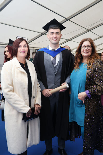 Gavin Buckley, who graduated with a Bachelor of Business (honours) at SETU. Gavin Buckley, who graduated with a Bachelor of Business (honours) at SETU.