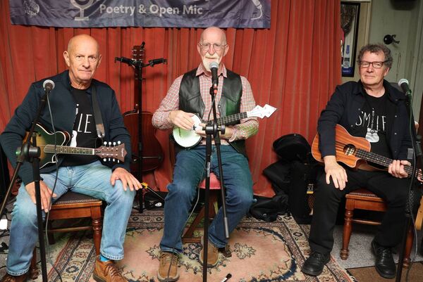 French Connection who performed at SpeakEasy at Phil Grimes Pub.