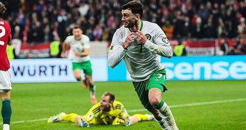 Parrott's Ireland heroics born from struggles in English football