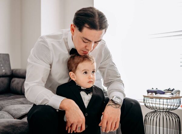 The suits were from Fitzgerald's Menswear. Photo: Christina Tallon from CT Photography 