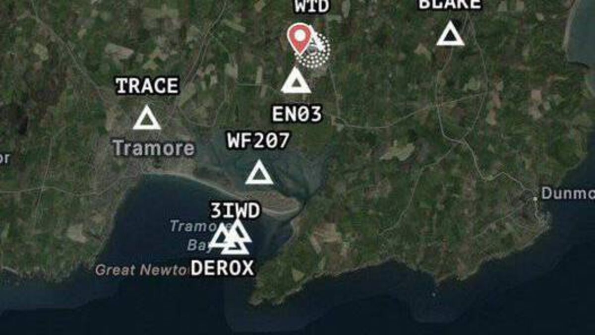 Just one person aboard the Tramore plane crash