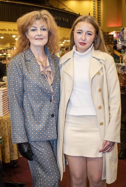Rhiana Vorchukhina and Emily Vorchukhina, at The Book Centre for the launch of Festive Star and Colourful Memories of Waterford. Photo: Joe Evans Rhiana Vorchukhina and Emily Vorchukhina, at The Book Centre for the launch of Festive Star and Colourful Memories of Waterford. Photo: Joe Evans