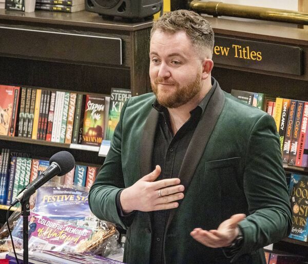 Glenn Murphy at The Book Centre for the launch of Festive Star and Colourful Memories of Waterford. Photo: Joe Evans Glenn Murphy at The Book Centre for the launch of Festive Star and Colourful Memories of Waterford. Photo: Joe Evans