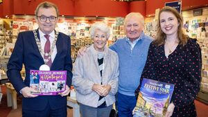 Cosy Christmas evening with local legends for launch of Festive Star and Colourful Memories of Waterford