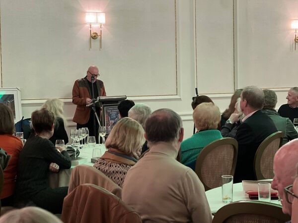 Power speaking in the Granville Hotel, on Thursday, November 13.