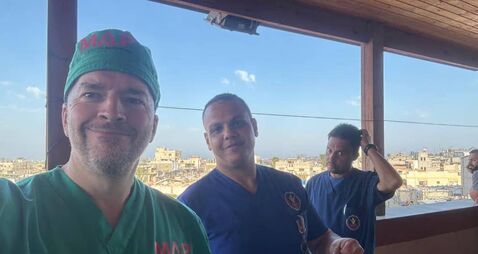 The UHW doctor who's been to Gaza three times
