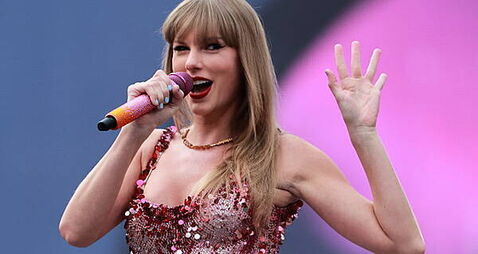 Taylor Swift enjoys fifth week at number one in singles chart