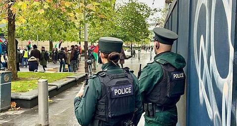 Palestine Action protests in NI conclude without police intervention