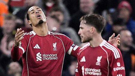 Captain Virgil van Dijk calls on players to get Liverpool ‘out of this mess’