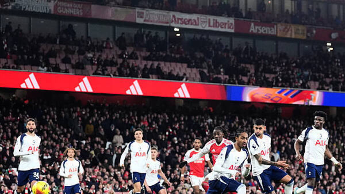 Eberechi Eze punishes Tottenham with stunning derby hat-trick for Arsenal