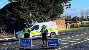 Two men dead and several injured in collision between lorry, bus and car