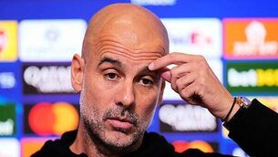 Pep Guardiola ’embarrassed and ashamed’ of cameraman confrontation at Newcastle