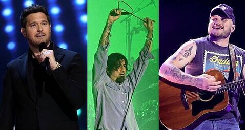 Michael Bublé, Zach Bryan, and Deftones announce summer 2026 gigs