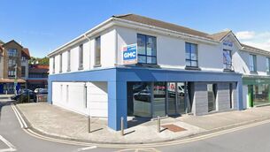 <p>Former Bank of Ireland in Ardkeen</p>