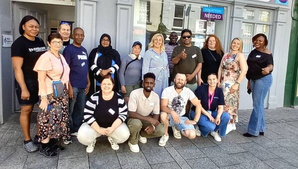 Some of those involved with the Waterford Volunteer Centre.
