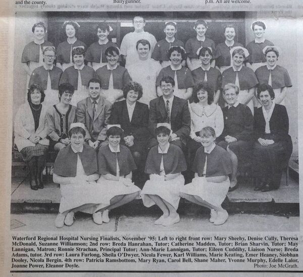 From The Archive sees Waterford News & Star photographer, Joe Evans, go through the newspaper records to pick out photos and headlines from Waterford's past From The Archive sees Waterford News & Star photographer, Joe Evans, go through the newspaper records to pick out photos and headlines from Waterford's past