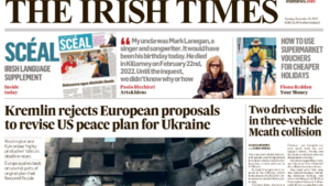 What the papers say: Tuesday's front pages