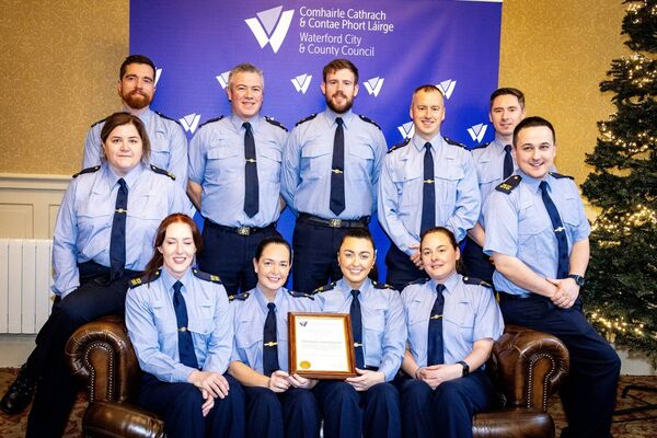 Pictured are, standing: Garda Michael Lennon, Garda Dave Browne, Garda Darren O'Donovan, Garda Iain O’Byrne, Garda Darragh McSweeney; Sitting: Garda Joanna Colfer, Garda Lorraine O'Dwyer, Garda Bronagh Ryan, Garda Clodagh Horgan, Garda Ciara Heffernan, Garda Cormac O'Riordan. Photo: Joe Evans Pictured are, standing: Garda Michael Lennon, Garda Dave Browne, Garda Darren O'Donovan, Garda Iain O’Byrne, Garda Darragh McSweeney; Sitting: Garda Joanna Colfer, Garda Lorraine O'Dwyer, Garda Bronagh Ryan, Garda Clodagh Horgan, Garda Ciara Heffernan, Garda Cormac O'Riordan. Photo: Joe Evans