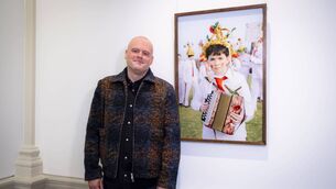 <p>John Foley, 'Biddy Boy'. Photo Niamh Barry</p>