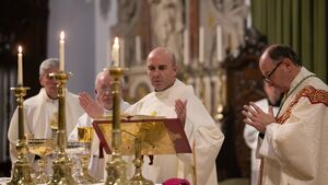 Ordination of Dublin's Fr Stuart McGovern at Waterford Cathedral
