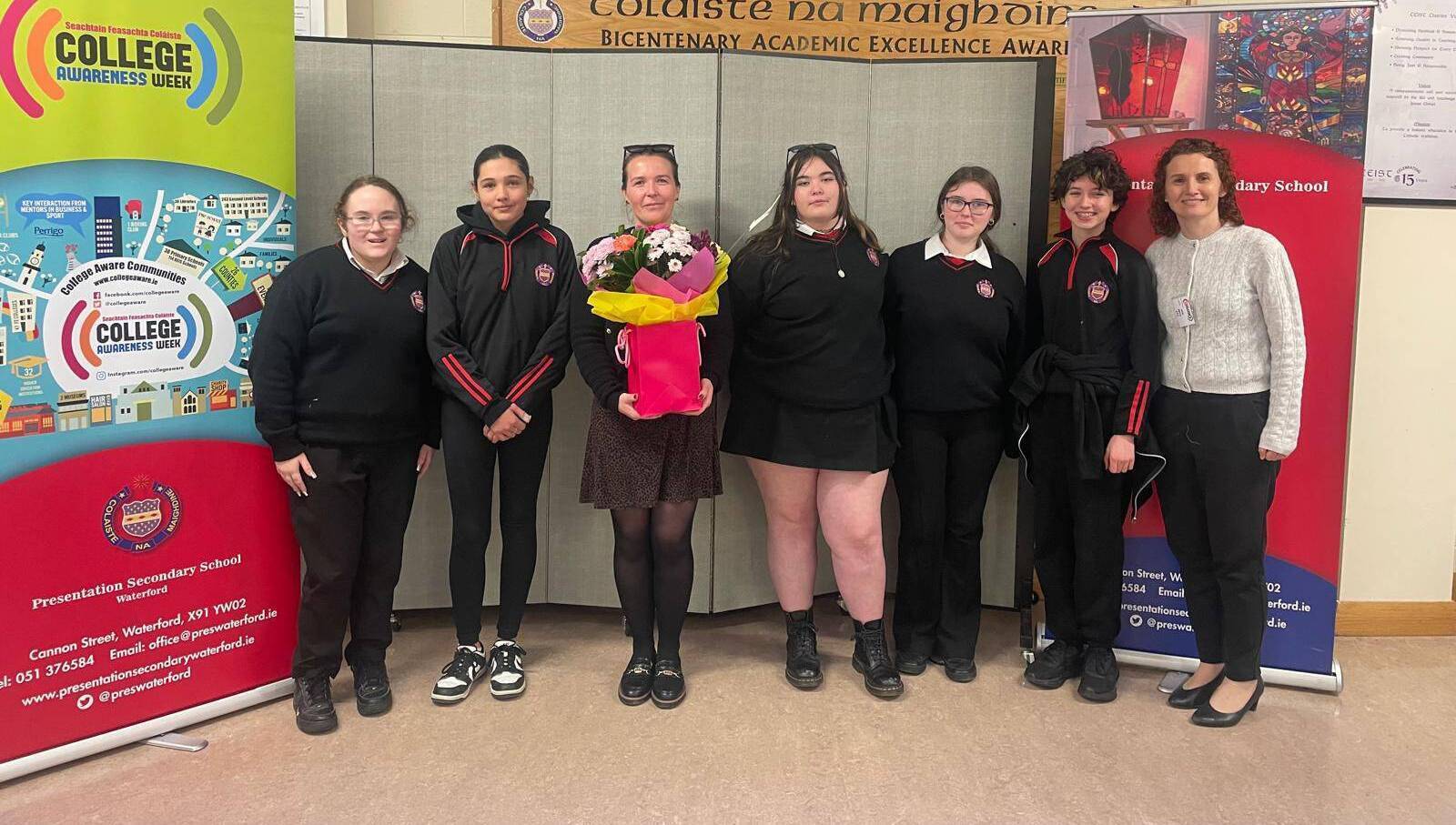 College awareness initiative is big hit in Waterford school