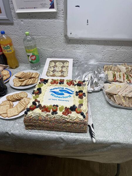 The event was a 'thank you' to all the volunteers. 