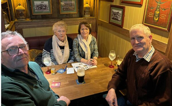 Attending were Davy Mulcahy, Lena Power, Andrea Mulcahy and Sean Phelan.