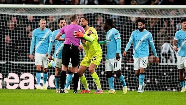 Pep Guardiola feels no need to speak to Gianluigi Donnarumma about yellow cards