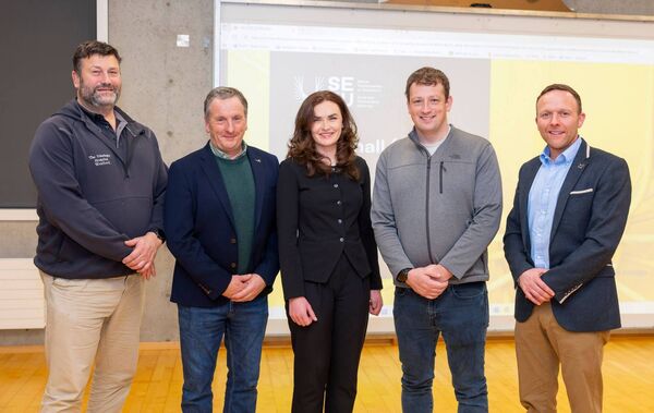ictured at South East Technological University’s (SETU) inaugural Veterinary CPD Network meeting were from (L to R): Richard Bramley, O’Shea, Bramley &amp; Breen Veterinary Hospital, Wexford, Tom Kent, Suirside Veterinary Clinic, Co Tipperary, Dr Mary-Kate Burke, Head of the Department of Veterinary Medicine at SETU, Liam Walsh, Suirside Veterinary Clinic, Co Tipperary, and Martin O’Brien, Bramley &amp; Breen Veterinary Hospital, Wexford.