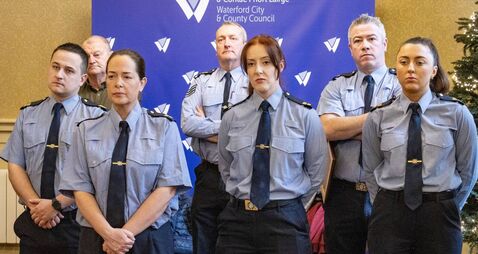 In Photos: Waterford's Community Gardaí honoured with Mayoral Reception