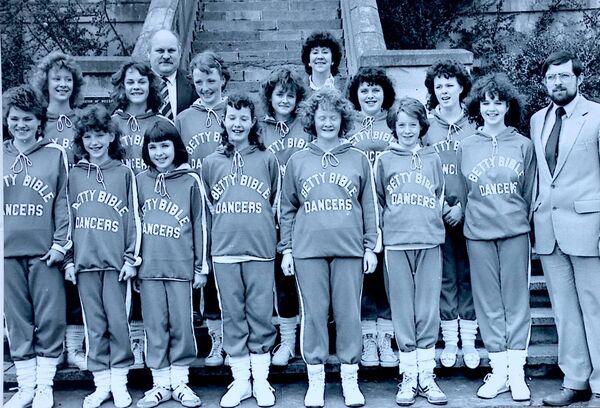 Betty Bible Dancers back in 1987