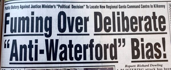 From The Archive sees Waterford News &amp; Star photographer, Joe Evans, go through the newspaper records to pick out photos and headlines from Waterford's past