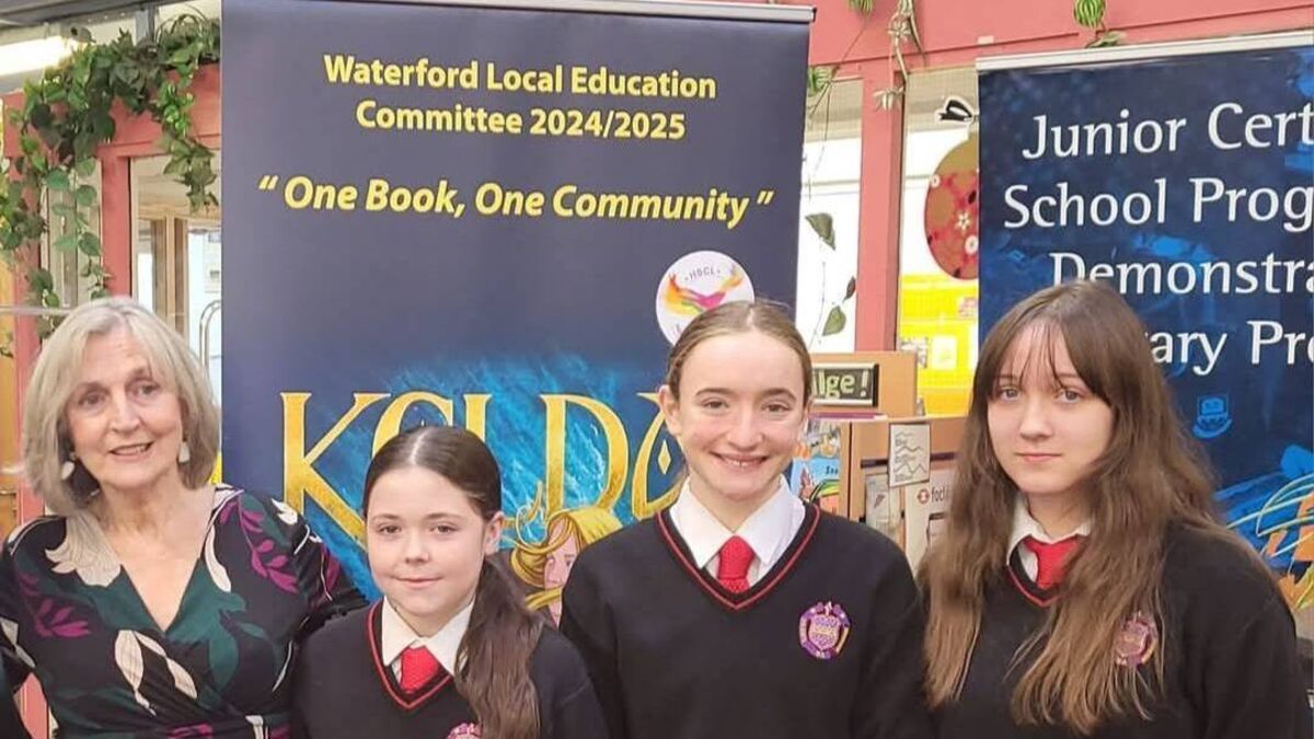 WATCH: Waterford schools participate in 'One Book, One Community' initiative