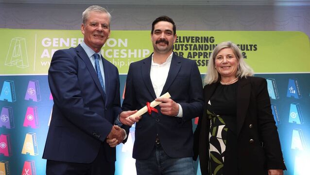 <p>Pictured during the 2025 National Apprenticeship Awards Presentation by Cork Education Training Board &amp; National Apprenticeship Office, at the Clayton Hotel Silversprings, Cork. Picture: Jim Coughlan.</p>