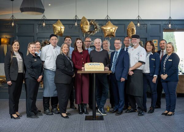 The management team with the owners of the Viking Hotel Waterford Noeleen and Noel Kelly, and Paul Dempsey, COO, Prem Group celebrating the confirmation of their 4-Star classification. Credit - Garrett FitzGerald Photography