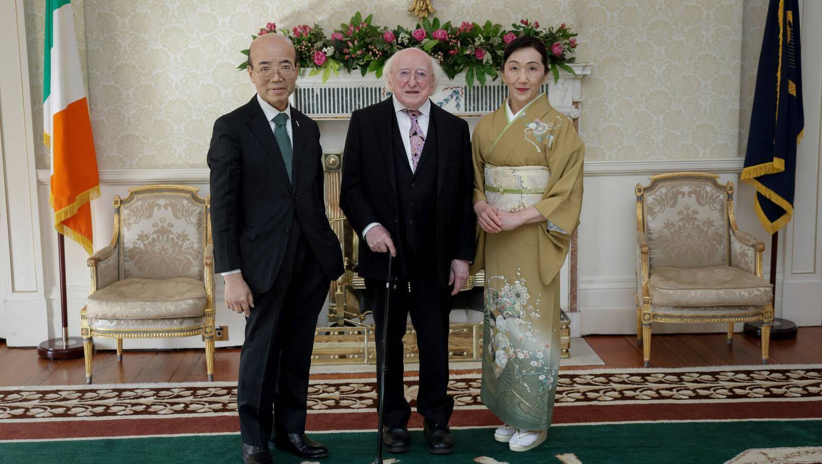 H.E Mr Shimada Junji had been the Japanese Ambassador to Ireland since December 2024