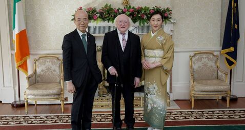 Waterford Japanese gardens pay tribute to ambassador on his recent passing