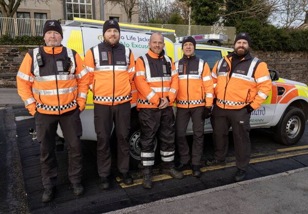 Members of the Irish Coast Guard, who took part in the Winterval Blue Light Parade. Photo: Joe Evans Members of the Irish Coast Guard, who took part in the Winterval Blue Light Parade. Photo: Joe Evans