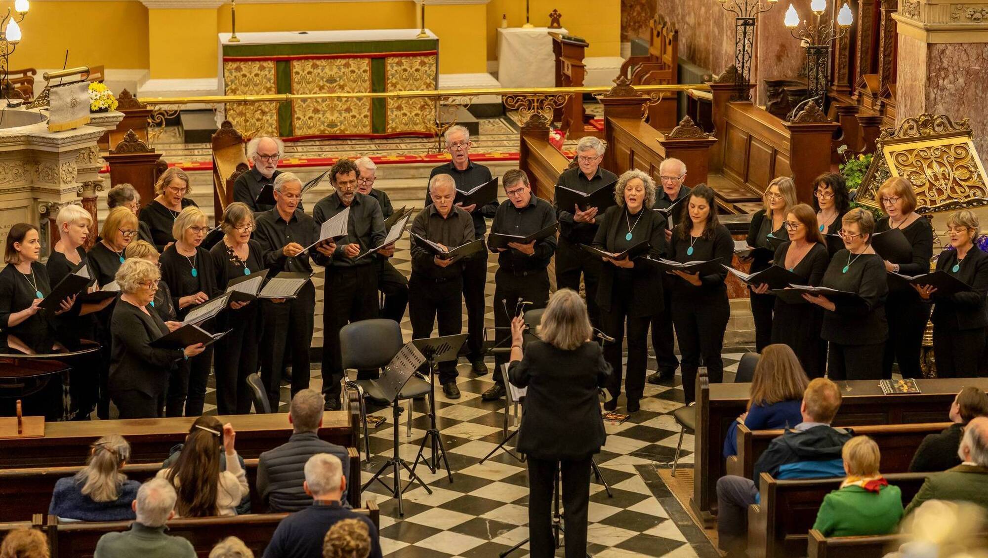 View from the Green Room: Lunchtime concert with Madrigallery