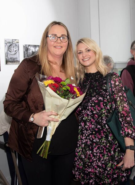 Jenna Whelan, Director, GOMA and Aisling McCaffery, Programme Supervisor, Vita. Photo: John Power Jenna Whelan, Director, GOMA and Aisling McCaffery, Programme Supervisor, Vita. Photo: John Power