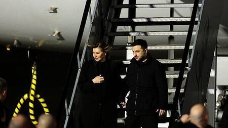 Gardaí investigating report of drones near Dublin Airport during Zelensky visit