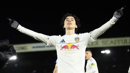 Ao Tanaka’s dramatic equaliser sees Leeds heap more misery on Liverpool