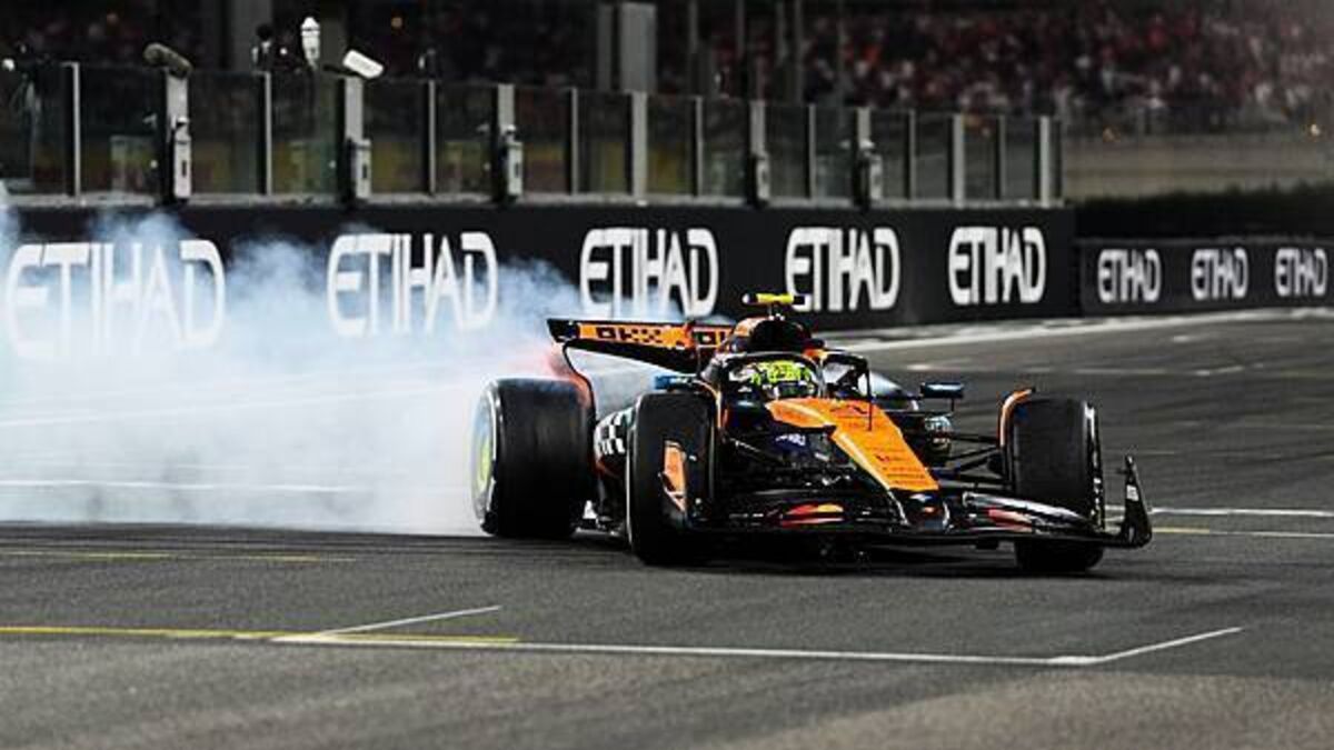 I didn’t think I would cry but I did – emotional Lando Norris clinches F1 title